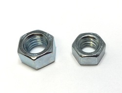 NT01-056-12 9/16-12 HEX NUT ZN