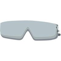 Goggle Film to protect goggle lens.  Each set of Goggle Film has three layers.