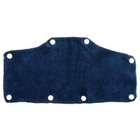 S8 Terrycloth Brow Pad, Blue.  Universal fit on most hard hat suspensions.