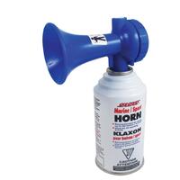 Air Horn meets EPA & USCG standards and is blister packed.  Net weight 8 oz. 127dB.