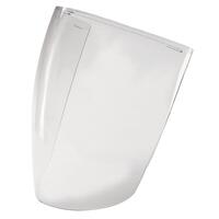 8170 Clear Polycarbonate Replacement Face Shield for E12 Headgear.  8" x 12" x .060".
