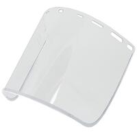 SF60-ERB15191 8167 Clear Metal Banded PETG Face Shield, 9" x 15.5" x .040".