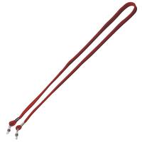24" L Metal Detectable Spectacle Strap, Red.