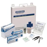 SF70-ERB17137 ANSI Z308.1-2009 50 Premium Metal First Aid Kit