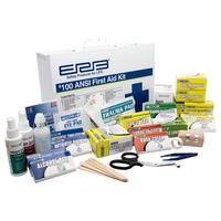 ANSI Z308.1-2009 100 Premium Metal First Aid Kit