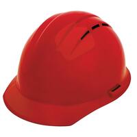 SF60-ERB19254 Americana Cap Vented with 4-Point Slide-Lock Suspension, Red.