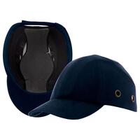913 Ball Cap Bump. 100% cotton Dark Blue ball cap with Black ABS shell insert.