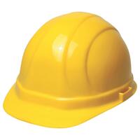 Omega II Cap with 6-Point Mega Ratchet Suspension, Yellow.