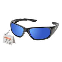 SF10-ERBRSG100 RSG100 Glossy Black Frame with  Black Temple Tips, Sky Blue HC lens, with UPC Hang Tag.