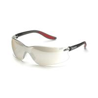 Xenon Indoor/Outdoor HC/PC Lens, Black Temples/Red Tips.