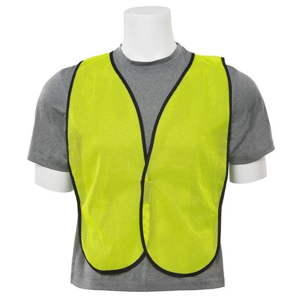 SF20-ERB14600 S18 Non-ANSI Safety Vest, Hi Viz Orange, OS.