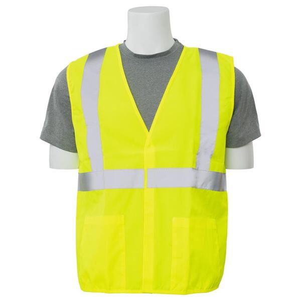 SF20-ERB61010 S388 Type R, Class 2 Oxford Safety Vest, Hi Viz Orange, MD.