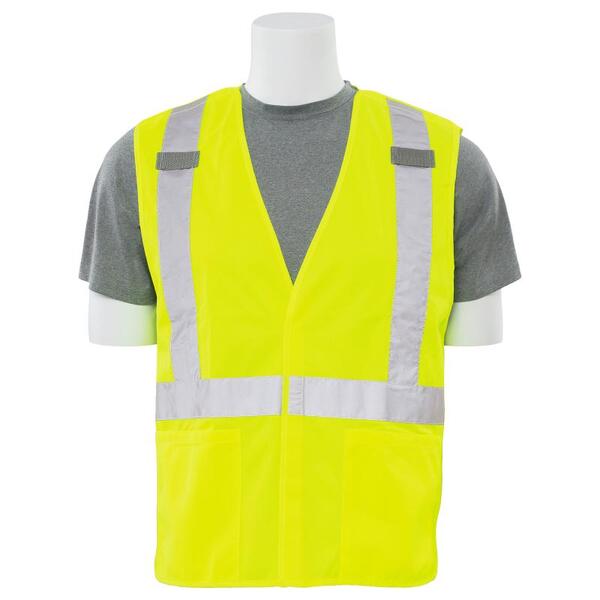 SF20-ERB61743 S101X Type R, Class 2 Break-Away X-Back Safety Vest, Hi Viz Orange, 2X.