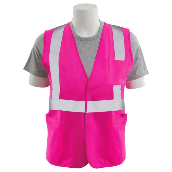 SF20-ERB62042 S362PNK Non-ANSI Unisex Safety Vest, Pink, SM.