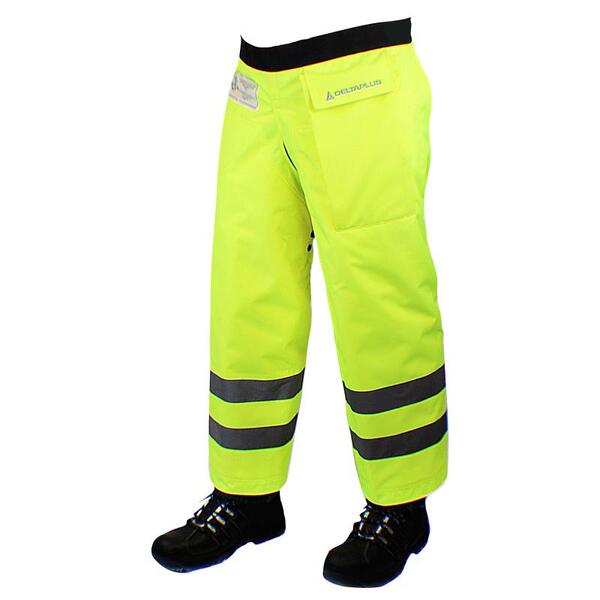 SF20-ERBJE-9133 ProChaps Wrap-Around Calf Protection, 1000 Denier, Water Resistant, Orange, Length 33" from Waist.